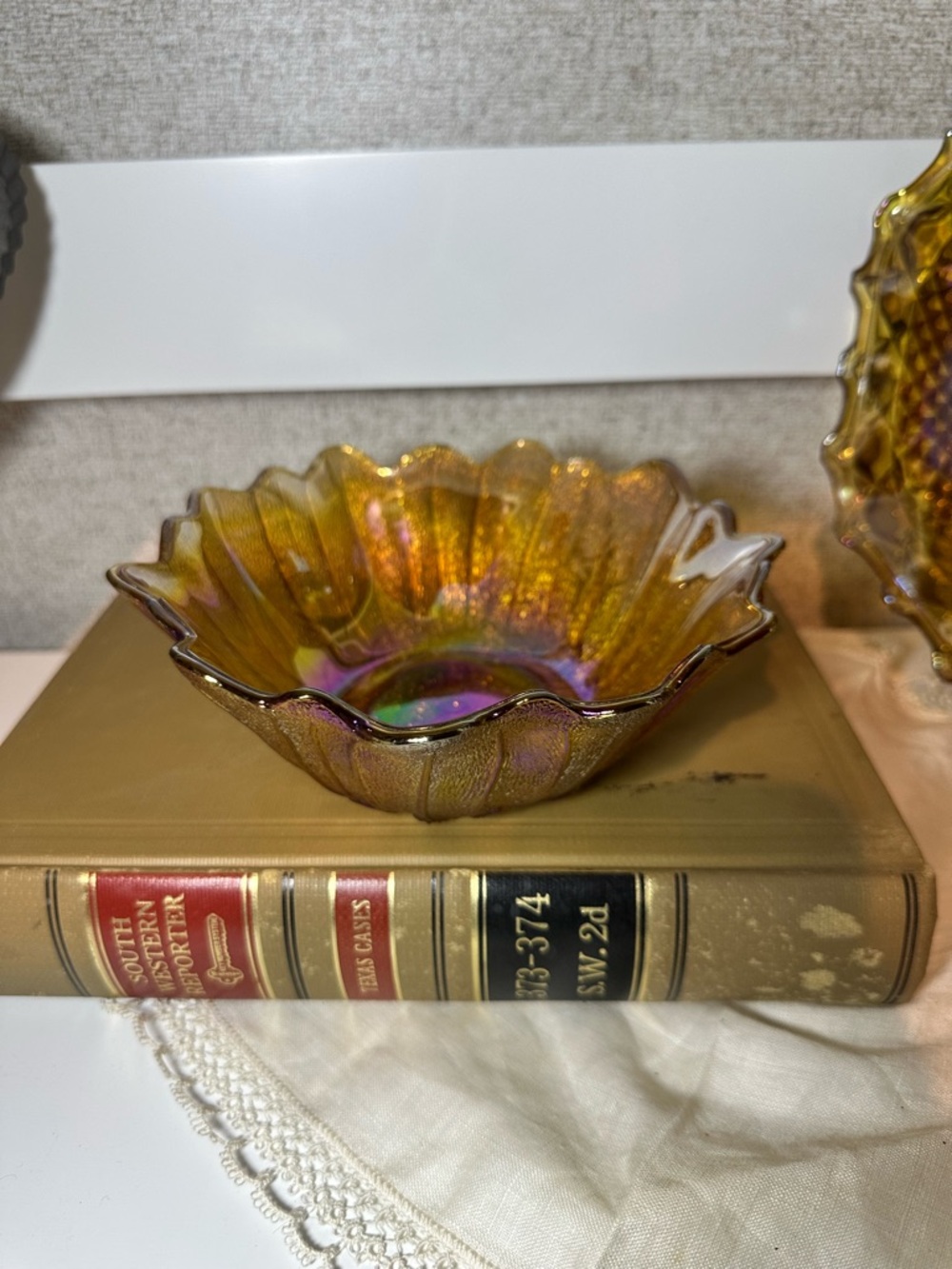 Indiana Carnival Flower Bowl